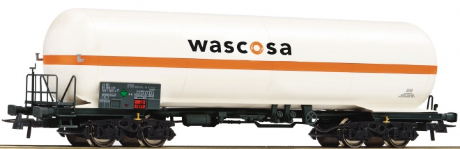 Pressurized gas Tank car Wascosa<br /><a href='images/pictures/Roco/Roco-76975.jpg' target='_blank'>Full size image</a>